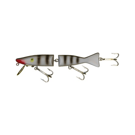 Radtke Lures - Single Jointed Gray Ghost Pike Minnow